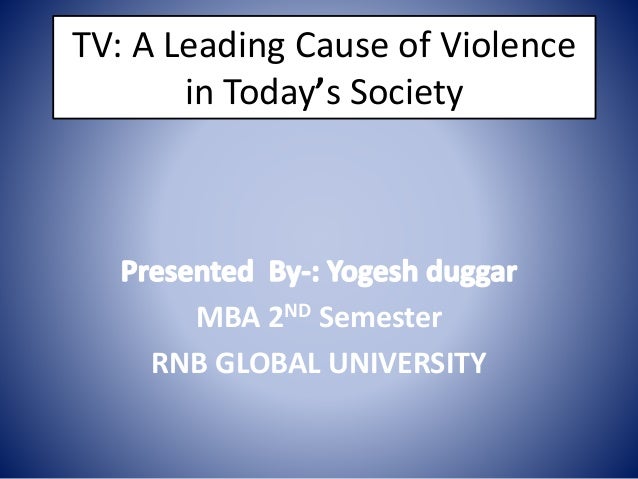 television violence definition